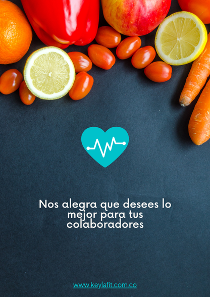 Charlas y talleres nutricionales para empresas  🍎💼